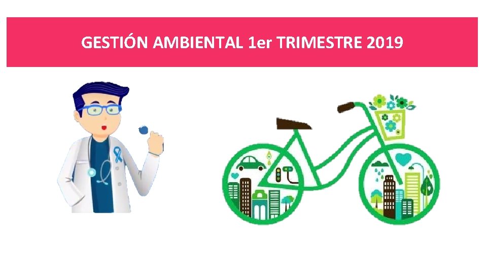 GESTIÓN AMBIENTAL 1 er TRIMESTRE 2019 