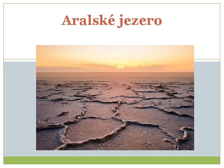 Aralské jezero 