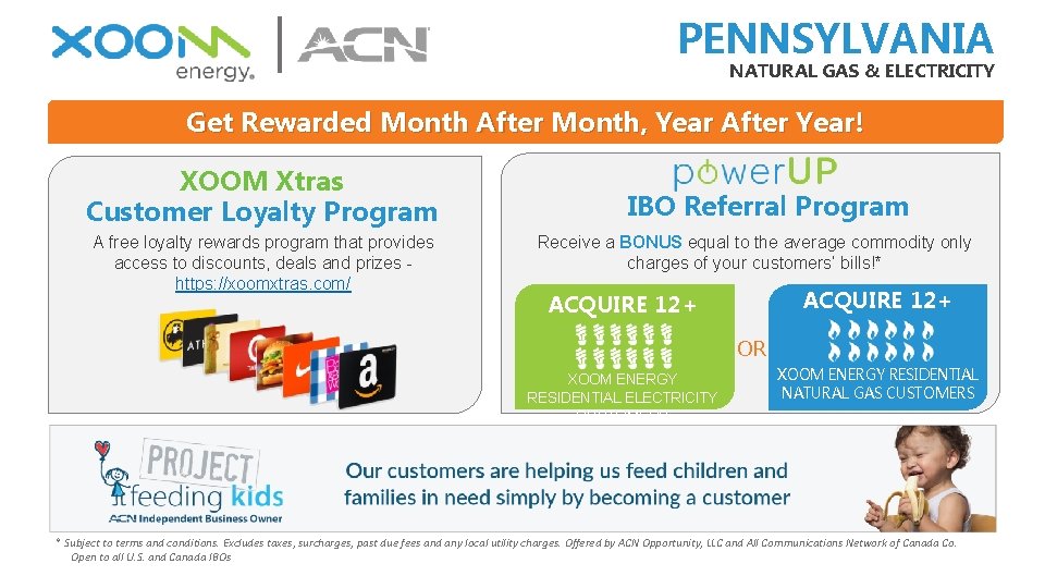 | PENNSYLVANIA NATURAL GAS & ELECTRICITY Get Rewarded Month After Month, Year After Year!