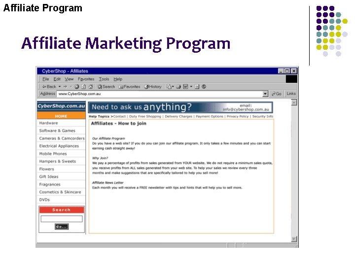 Affiliate Program Affiliate Marketing Program 