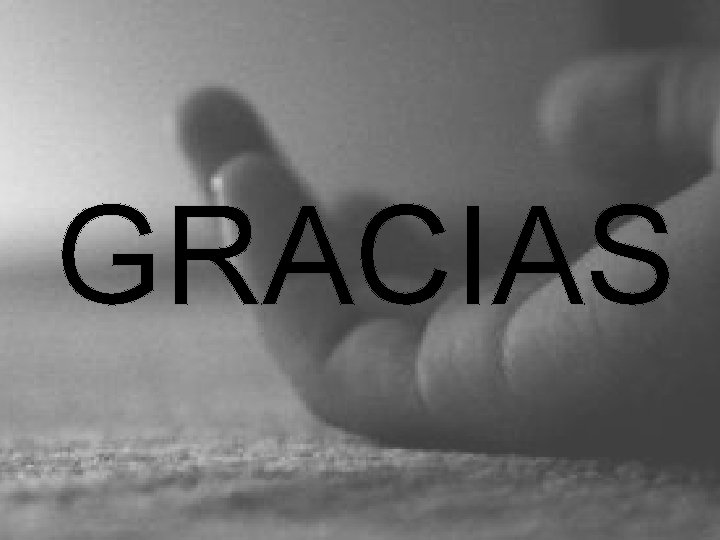 GRACIAS 