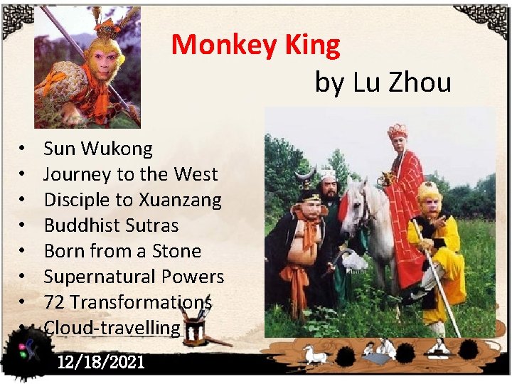 Monkey King by Lu Zhou • • Sun Wukong Journey to the West Disciple