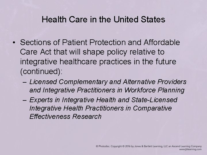 Health Care in the United States • Sections of Patient Protection and Affordable Care