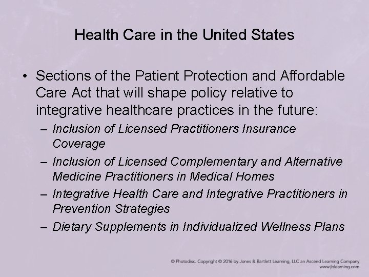 Health Care in the United States • Sections of the Patient Protection and Affordable