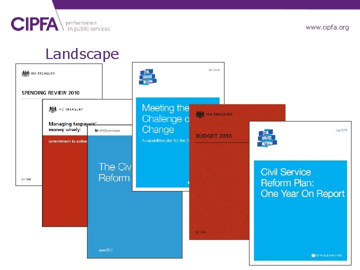 www. cipfa. org. uk Landscape 