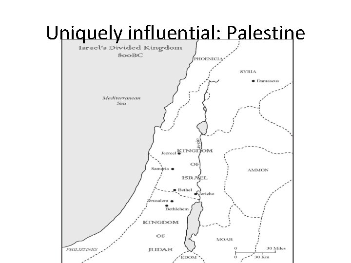 Uniquely influential: Palestine 