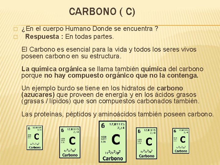 LA QUMICA TIENE IMPORTANCIA CON EL CUERPO HUMANO