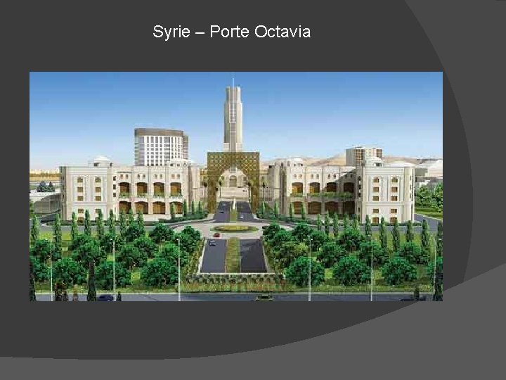 Syrie – Porte Octavia 