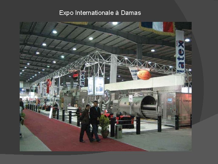 Expo Internationale à Damas 