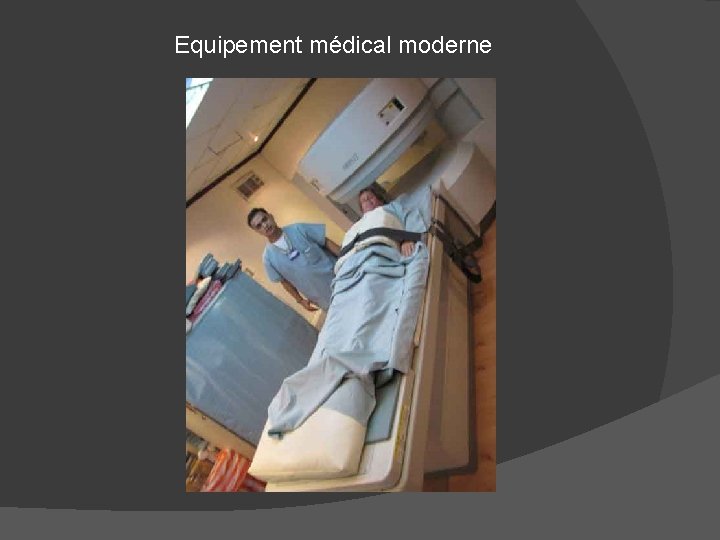 Equipement médical moderne 