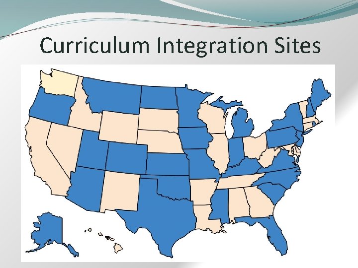 Curriculum Integration Sites 
