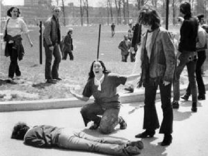 Kent State � 1, 200 Campuses SHUT DOWN �In Ohio, protestors burned ROTC building