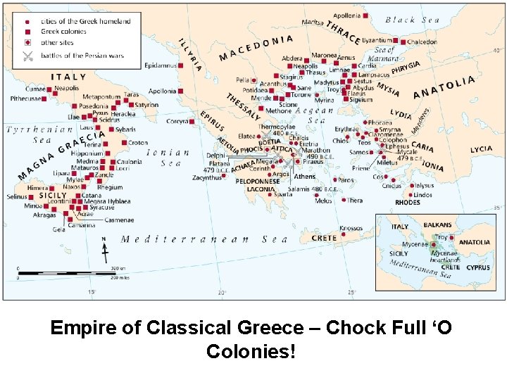 Empire of Classical Greece – Chock Full ‘O Colonies! 