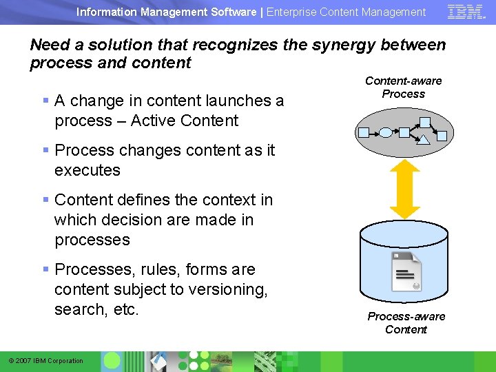 Information Management Software | Enterprise Content Management Need a solution that recognizes the synergy
