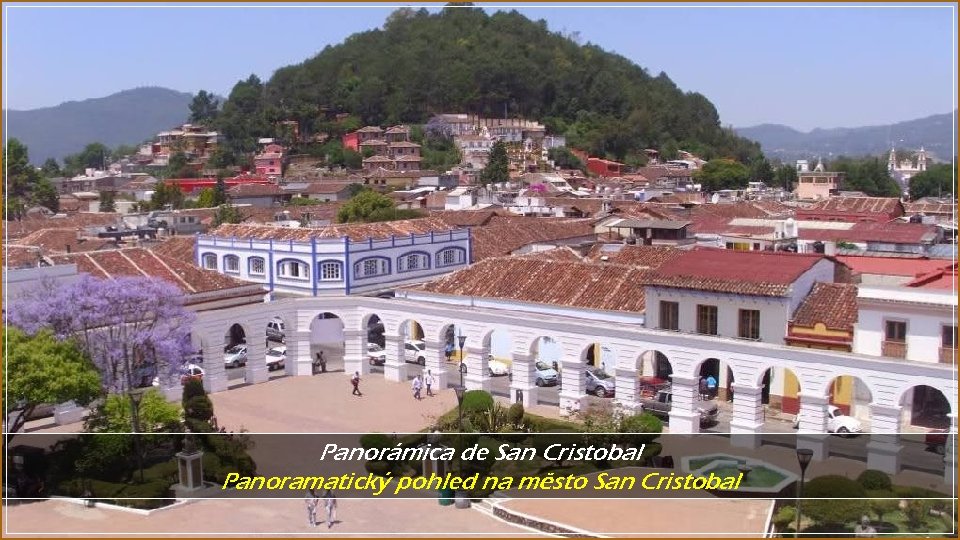 Panorámica de San Cristobal Panoramatický pohled na město San Cristobal 