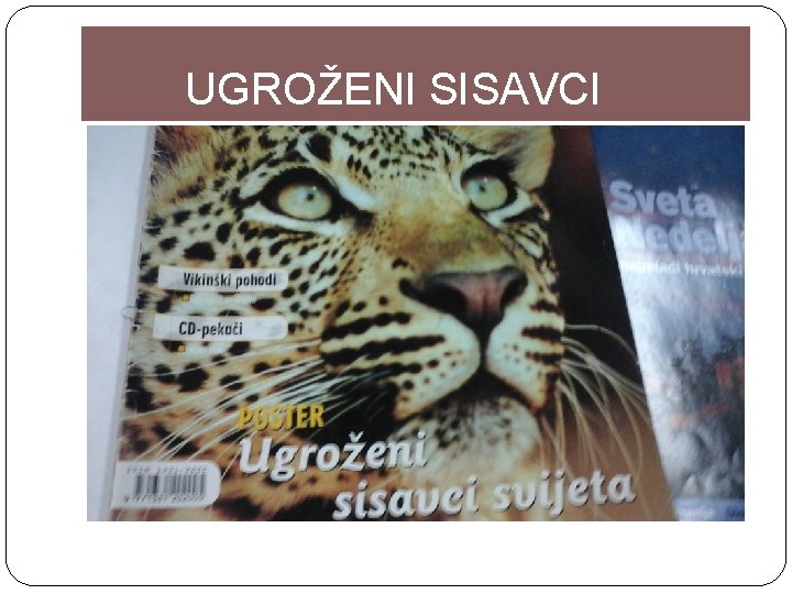 UGROŽENI SISAVCI 