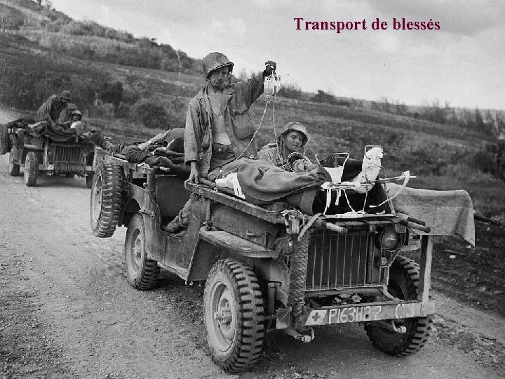 Transport de blessés 