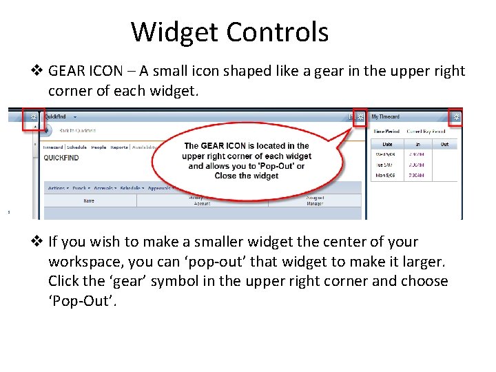 Widget Controls v GEAR ICON – A small icon shaped like a gear in