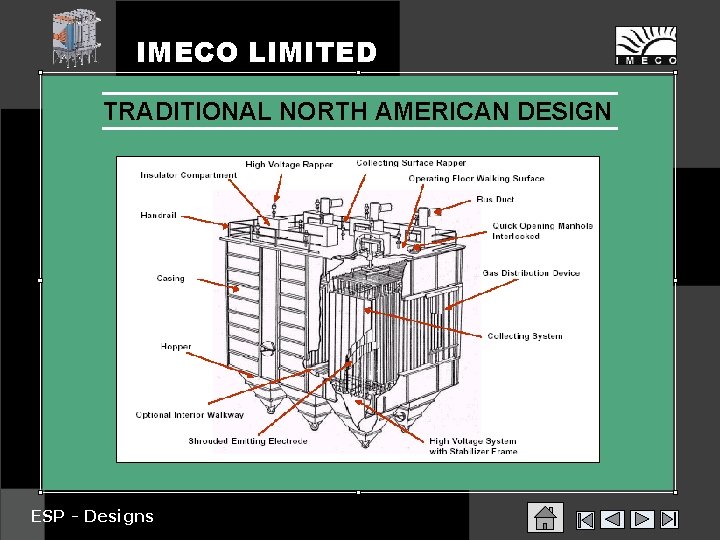 IMECO LIMITED TRADITIONAL NORTH AMERICAN DESIGN ESP - Designs 