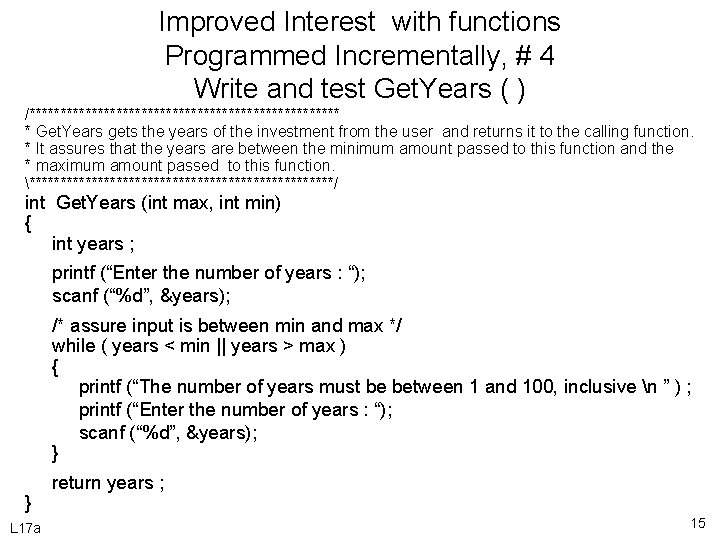 Improved Interest with functions Programmed Incrementally, # 4 Write and test Get. Years (