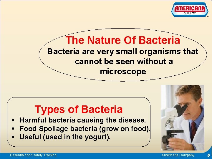 The Nature Of Bacteria are very small organisms that cannot be seen without a