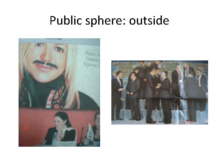 Public sphere: outside 