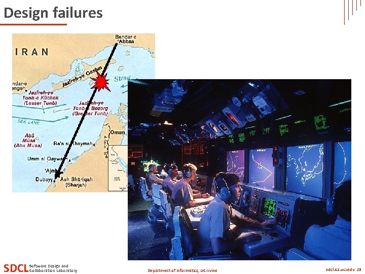 Design failures SDCL Software Design and Collaboration Laboratory Department of Informatics, UC Irvine sdcl.