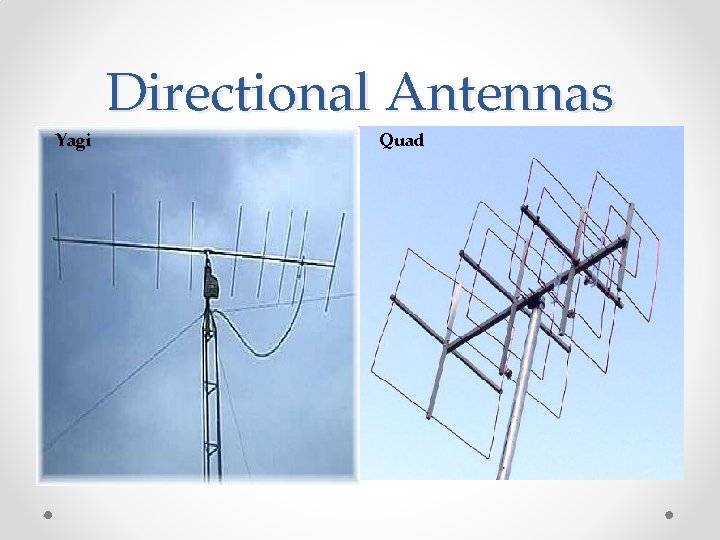 Yagi Directional Antennas Quad 