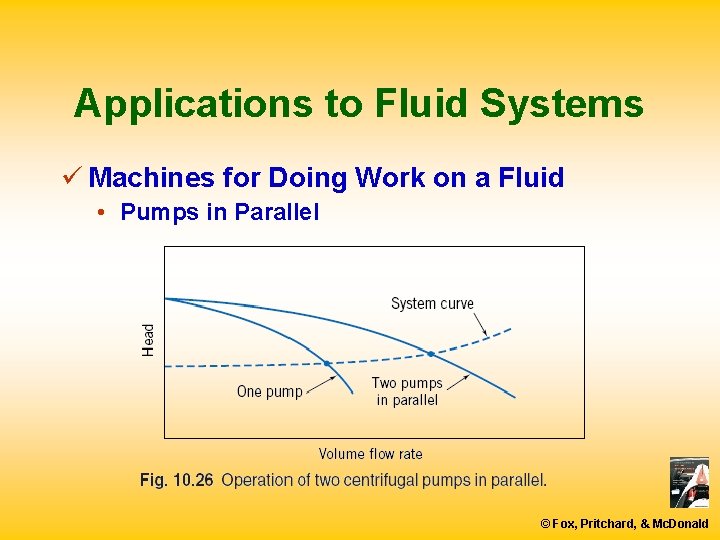 Applications to Fluid Systems ü Machines for Doing Work on a Fluid • Pumps