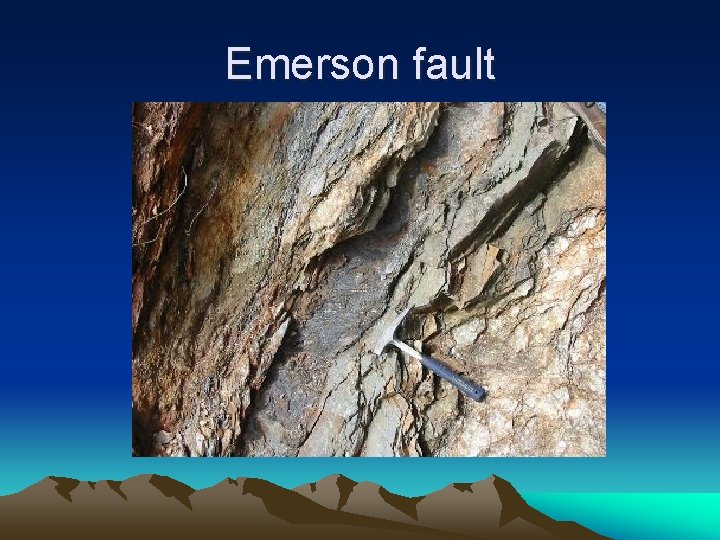 Emerson fault 