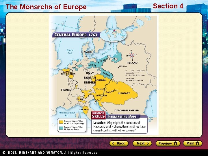 The Monarchs of Europe Section 4 