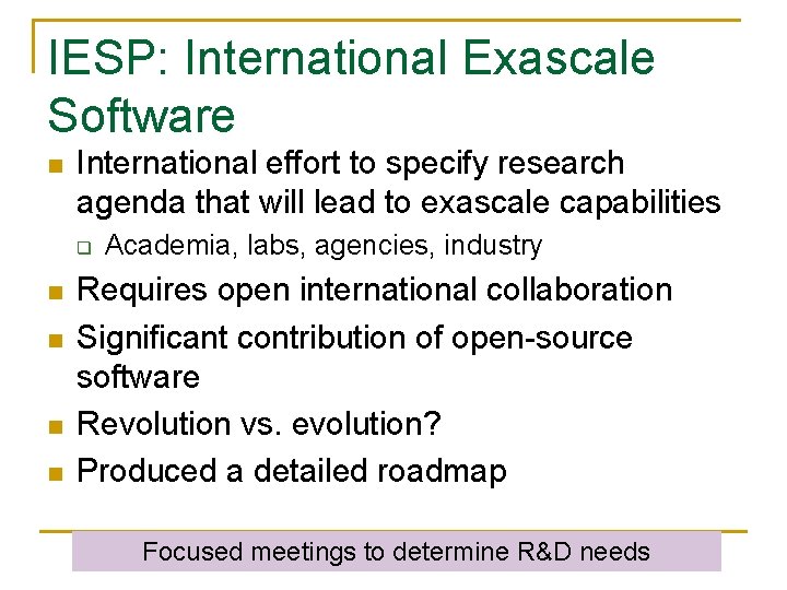 Exascale Why It is Different Barbara Chapman University