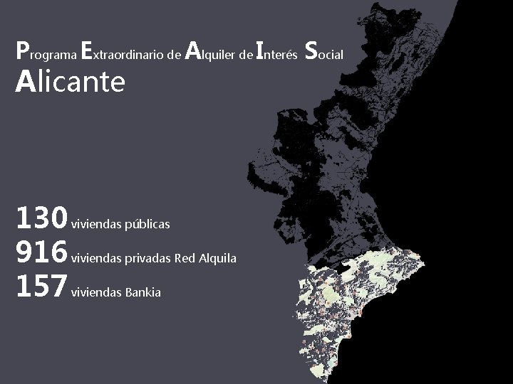 Programa Extraordinario de Alquiler de Interés Social Alicante 130 916 157 viviendas públicas viviendas