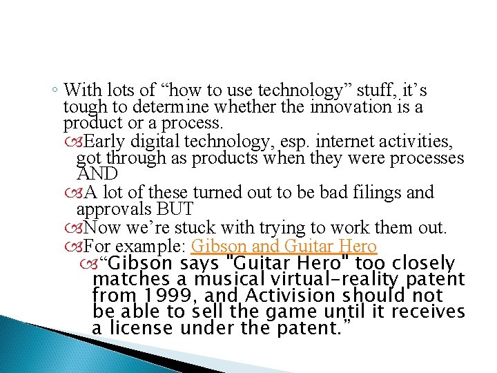 ◦ With lots of “how to use technology” stuff, it’s tough to determine whether ◦ With lots of “how to use technology” stuff, it’s tough to determine whether