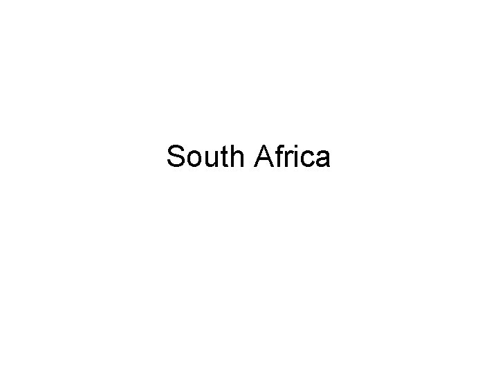 South Africa 