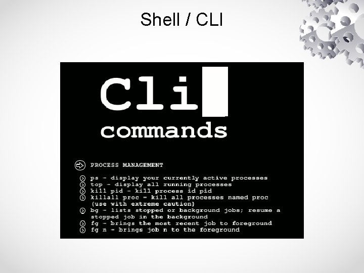 Shell / CLI 