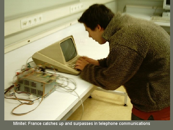 Minitel: France catches up and surpasses in telephone communications 