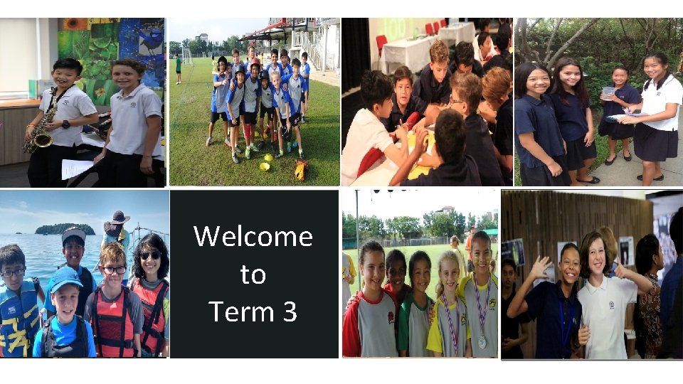 Welcome to Term 3! Welcome to Term 3 