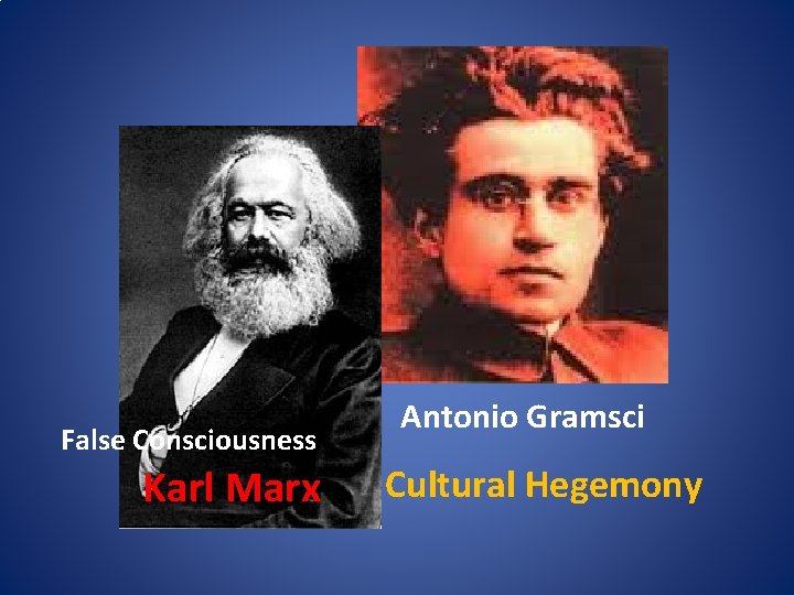 False Consciousness Karl Marx Antonio Gramsci Cultural Hegemony 