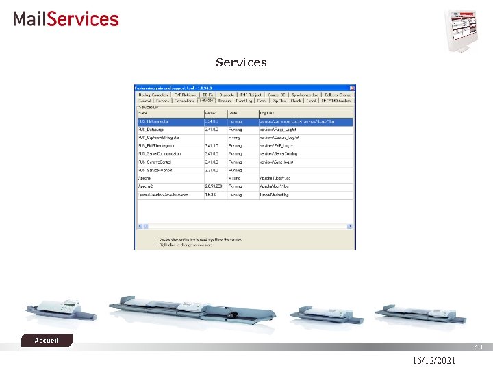 Services 13 16/12/2021 