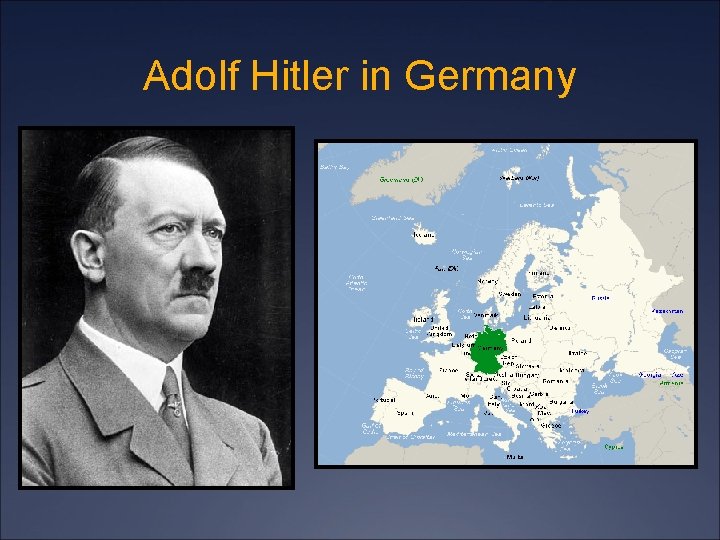 Adolf Hitler in Germany 