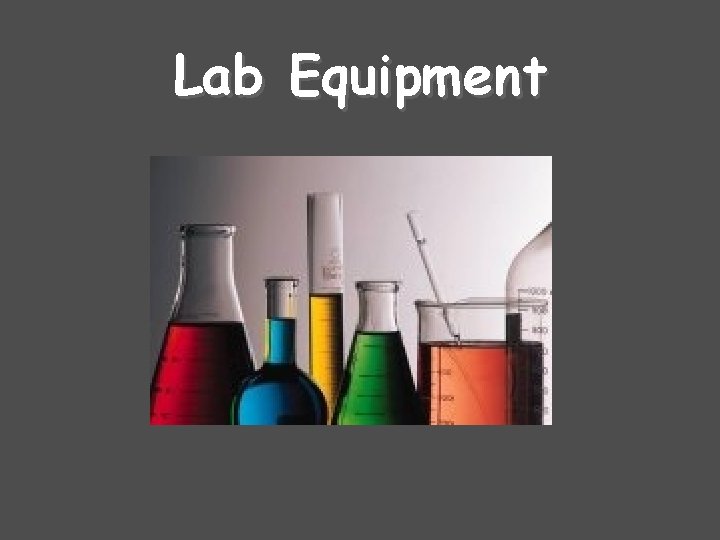 Lab Equipment 