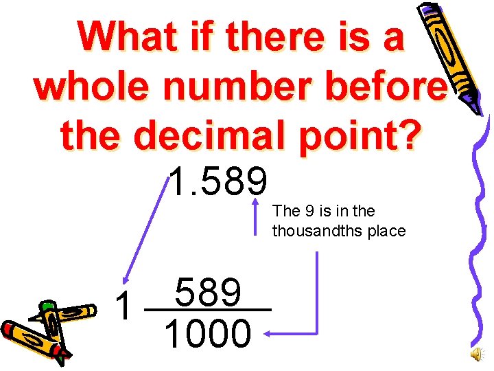 What if there is a whole number before the decimal point? 1. 589 The