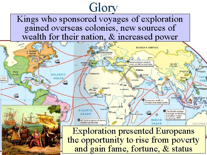 Glory Kings sponsored voyages of possibilities exploration The who Renaissance inspired new gained overseas