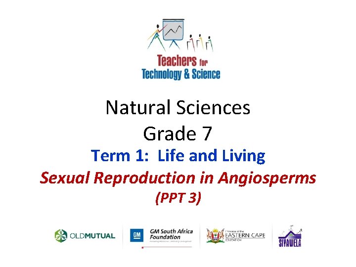 Natural Sciences Grade 7 Term 1: Life and Living Sexual Reproduction in Angiosperms (PPT