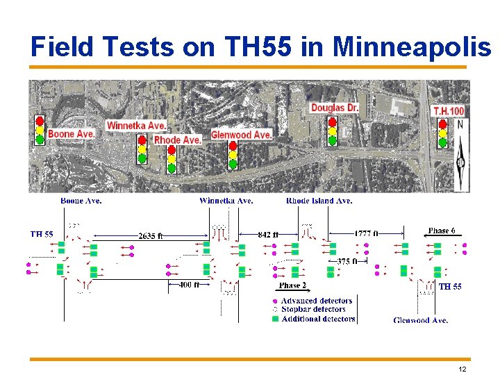 Field Tests on TH 55 in Minneapolis 12 Field Tests on TH 55 in Minneapolis 12