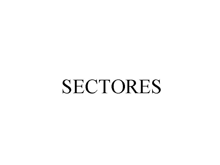 SECTORES 