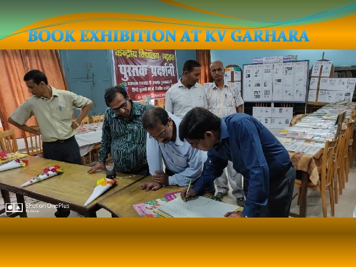 BOOK EXHIBITION AT KV GARHARA 