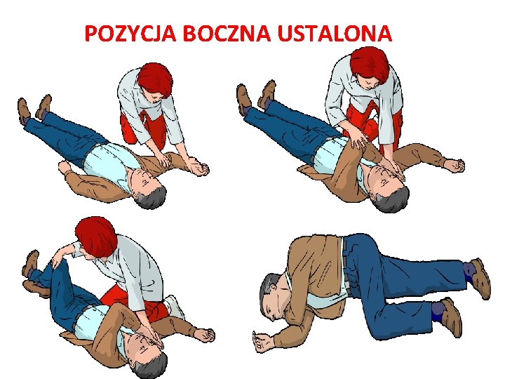 POZYCJA BOCZNA USTALONA 