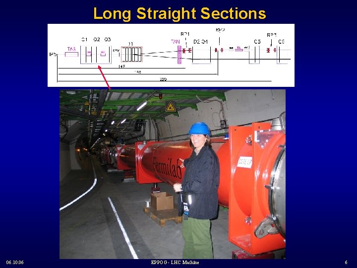 Long Straight Sections 06. 10. 06 EPPOG - LHC Machine 6 
